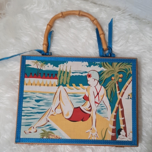 RARE vintage Las Vegas jewel Don Roberto cigar esplendidos box purse - Picture 2 of 7